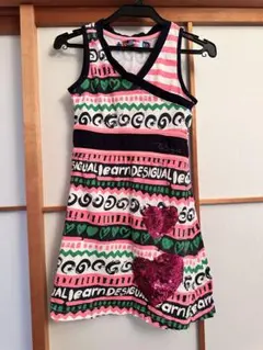 Desigual ノースリーブワンピース ハートスパンコールのサムネイル