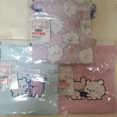 【新品】らぶいーず　巾着3枚セット
