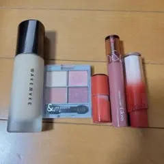コスメまとめ売り　ウェイクメイク　エスポア　ヒンス　rom&nd　ダイソー