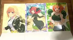 五等分の花嫁∽　クリアポスターコレクション