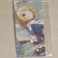 プロセカ　鏡音リン　レオニ　特典　アニメイト　箔押しイラストカード　3.5周年