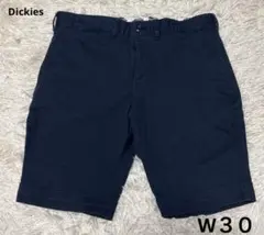 ディッキーズ ストレッチ ショートパンツ W30 紺 ハーフパンツのサムネイル