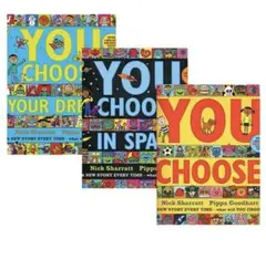 英語絵本You chooseあなたが選ぶ 洋書 英語教材　シリーズ　3冊セットのサムネイル