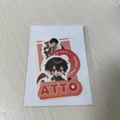 ふぁみくじ ステッカーセット あっとくん（STPR Family EXPO!!）