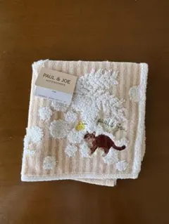 PAUL & JOE 猫刺繍タオルハンカチのサムネイル