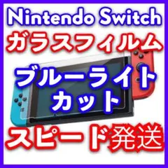 ニンテンドースイッチ 強化保護ガラスシート ブルーライトカット マリオRPG ②