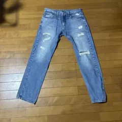 Levi's 502 ダメージデニム W30 L32