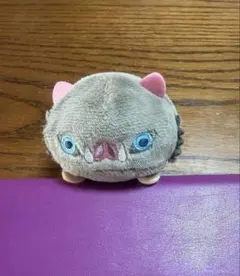 鬼滅の刃 嘴平伊之助 ぬいぐるみ　のるキャラマスコット