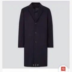 ＊美品＊　　　　　　　　　　　　　　　ウールカシミヤチェスターコート