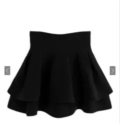 GRL インパン裏地付きフレアミニスカート