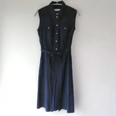 Maker's Shirt 鎌倉シャツ　ノースリーブ デニムシャツワンピースのサムネイル
