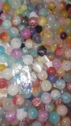 ビーズ　まとめ売り　大量　ハンドメイド　材料　ガラス