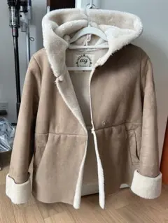 ♡お値下げ♡ag by aquagirl フード付きムートンコート