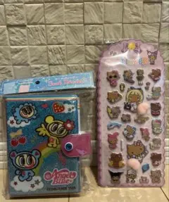 Angel Blue シールバインダーと日焼けキティマイメロクロミシールセット