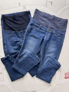 マタニティパンツ 2着セット