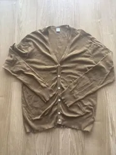 【美品】Gicipi コットン Vネック カーディガン size 5のサムネイル