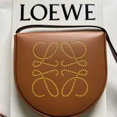 【定価 75,000円】LOEWE ヒール バッグ 新品未使用 付属品完備のサムネイル
