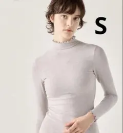 【UNIQLO】ヒートテックカシミヤブレンドリブハイネックTプリンセスタムタムS