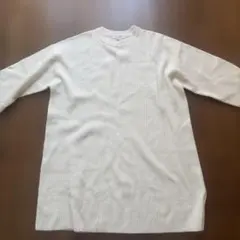 お値下げ中chocol raffine アイボリー ニットワンピース