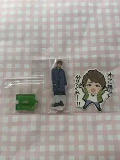 ジャニーズWEST 神山智洋 ミニーズ アクスタ WEST. 翔べ関ステッカー