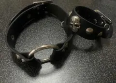 SEX POT REVENGE スタッズ ブレスレット&チョーカー　 2点セット