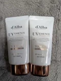 d'Alba ダルバ トーンアップサンクリー厶 ピンク 50ml ２本セット☆