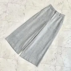 ユナイテッドアローズ　ワイドパンツ　レディース　グレー　36