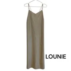 harushop様　LOUNIEルーニィ　ベージュ キャミワンピース