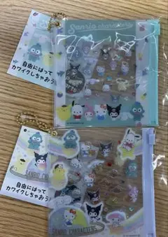 【新品】【正規品】サンリオプチパーツ　シール　大人気　キャラクターグッズ　セット