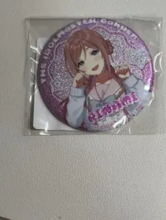 DMMスクラッチ　学マス　学園アイドルマスター　姫崎莉波　E賞　缶バッジ