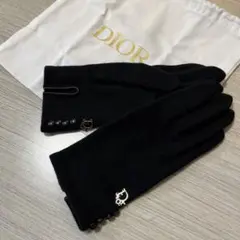 DIOR カシミア ブラックグローブのサムネイル