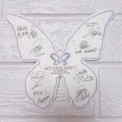 FANTASTICS BUTTERFLY EFFECT 落下物 メッセージカード