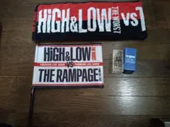 THE RAMPAGE HiGH＆LOW タオル フラッグ フラッグスタンド