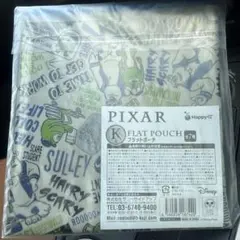 ハッピーくじPIXAR2026モンスターズインクユニバーシティフラットポーチ