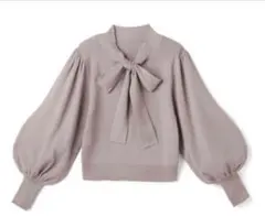 GRL ボウタイ付き ニット トップス