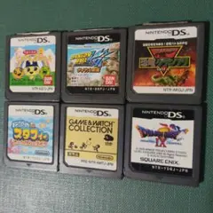 ​【DS】ニンテンドーDS ソフト 6本セットまとめ売りドラゴンクエストIX 他