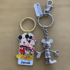 ミッキー ミニー プルート キーホルダーセット