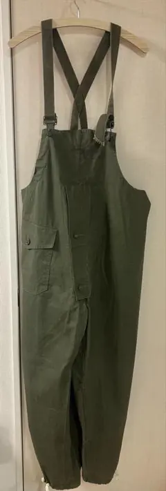 D*e様 【希少40s実物】US NAVY デッキパンツ ビブオーバーオール 米