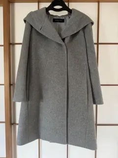 ミッシェルクラン/ライトグレーコート36サイズ