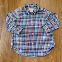 ベビーキッズ　ラルフローレン　長袖シャツ　綿100%