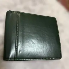 2つ折り財布 緑 深緑