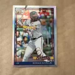 Topps Chrome Ronald Acuña Jr. 91CB-5