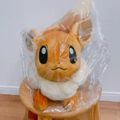 ポケモンセンター　ぬいぐるみ 等身大　イーブイ 　寝そべり