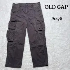 00s✨OLD GAP カーゴパンツ　91×76 グレー　ヴィンテージ　Y2Kのサムネイル