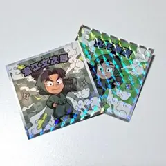 忍たま乱太郎マンチョコ 　潮江文次郎　立花仙蔵