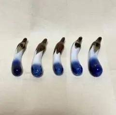 ナス　茄子　箸置き　5個セット