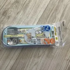 新品　キッズ　スプーン　フォーク　おはし　カトラリー　トリオセット　ミニオンズ