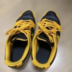 g*g様 NIKE 黒/黄色 スニーカー　ダンク　ロー