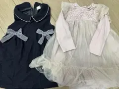 2着セットpetit main ワンピース 100