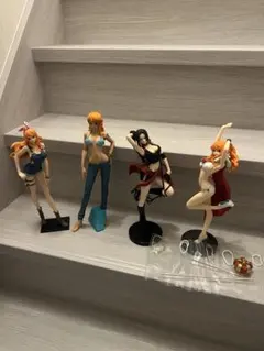 ワンピース ナミ ロビン ハンコック4体フィギュアセット - メルカリ